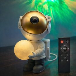 Настільний нічник-проектор зоряне небо з пультом управління GALAXIA "Космонавт" (206)
