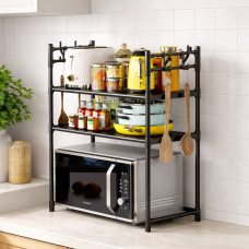 Многофункциональная полка для микроволновки Microvave Rack AY-6622/1015 72*59,5*33 см Черный (AMN) Многофункциональная полка для микроволновки Microvave Rack AY-6622/1015 72*59,5*33 см Черный (AMN)