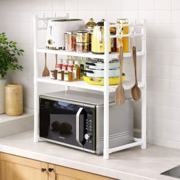 Багатофункціональна полиця для мікрохвильовки Microvave Rack AY-6622/1015 72*59,5*33 см Білий (AMN)