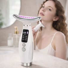 Массажер для лица и тела с микротоками Neck Beauty Device 4581 с LED-терапией (509/4581)