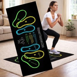 Коврик для упражнений Clefairy для присадок с направляющей для стоп 4587 (509/4587)