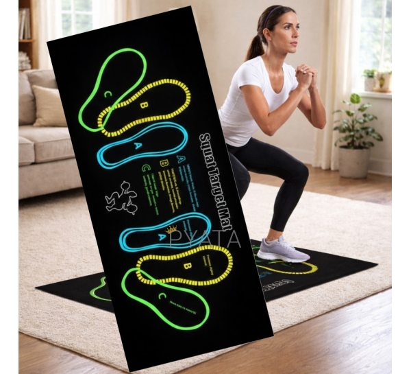 Коврик для упражнений Clefairy для присадок с направляющей для стоп 4587 (509/4587)