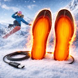 Високоякісні USB устілки з підігрівом підрізні, розміром 35-40 4597 (509/4597)