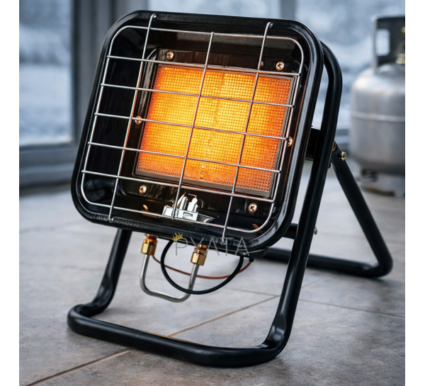 Обогреватель газовый с керамической панелью Вулкан 3200ГП LQ-KB4A/1654, 30–35 м² (JS/914)