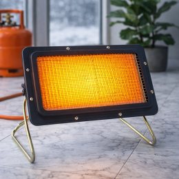 Газовый обогреватель Рубин 3,85 кВт РГО-3850/1270 инфракрасный, на подставке (JS/914)