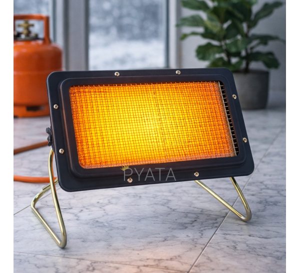 Газовый обогреватель Рубин 3,85 кВт РГО-3850/1270 инфракрасный, на подставке (JS/914)