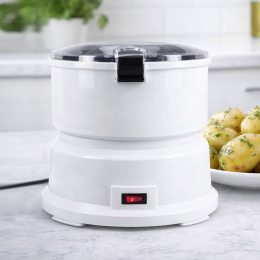 Електрична картоплечистка, обертова машина для чищення картоплі (509/4590)