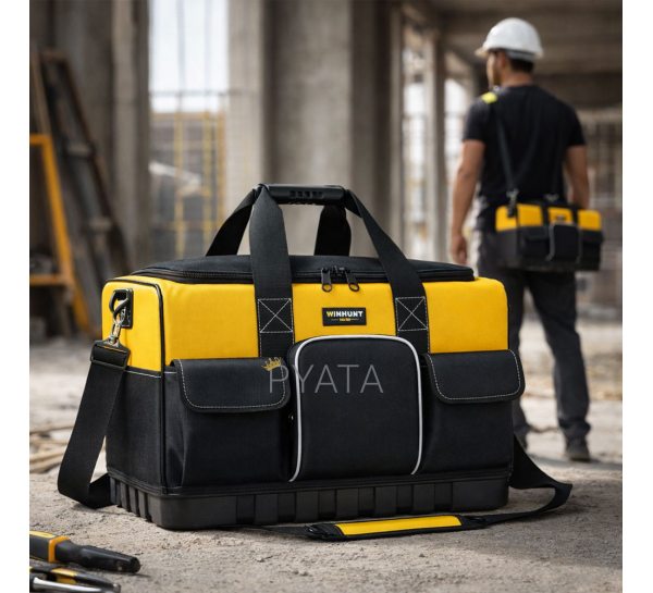 Сумка для інструментів із м’якою ручкою, додатковими кишенями та лотками (509/4903)