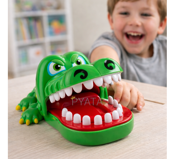 Настільна гра «Крокодил-дантист» для дітей та дорослих (509/4896)