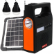 Портативна сонячна зарядна станція-повербанк на 5000мАч кемпінговий ліхтар Yobolife LM-3601 (TOL)