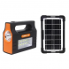Портативна сонячна зарядна станція-повербанк на 6000мАч кемпінговий ліхтар YoboLIFE LM-3605 12V LiFePO4 (TOL)