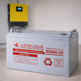 Гелевий акумулятор LC-Star Solar 250 Ah 12V (JS/775)