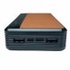 Портативний зарядний пристрій-повербанк УМБ Power Bank 20000 mAh Коричневий