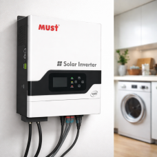 Гібридний настінний інвертор MUST PV18-3024 ECO, 3000W, 24V (ISML)