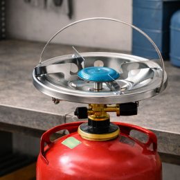 Тарелка для газового комплекта (латунь) 21 см MODEL ITALY, P-966 (JS/966)