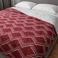 Покривало з перкалі Lisa Геометричний ромб випадковий колір (LIS) Покривало з перкалі Lisa Геометричний ромб випадковий колір (LIS)