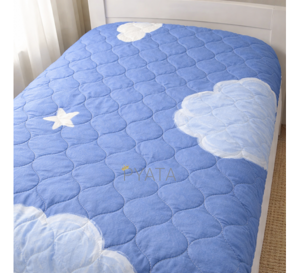 Детское покрывало из перкаля Lisa 160 х 220 см Случайный цвет и рисунок (LIS)