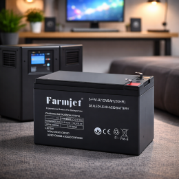 Аккумулятор свинцово-кислотный Farmjet 6-FM-8 12V (8Ah) 20HR (MOM)