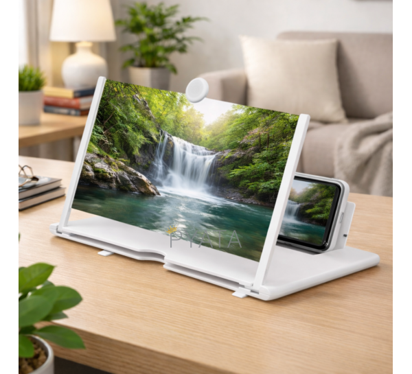 Підставка під телефон, планшет ЗD збільшувальне скло для екрану Enlarged Screen Червоний