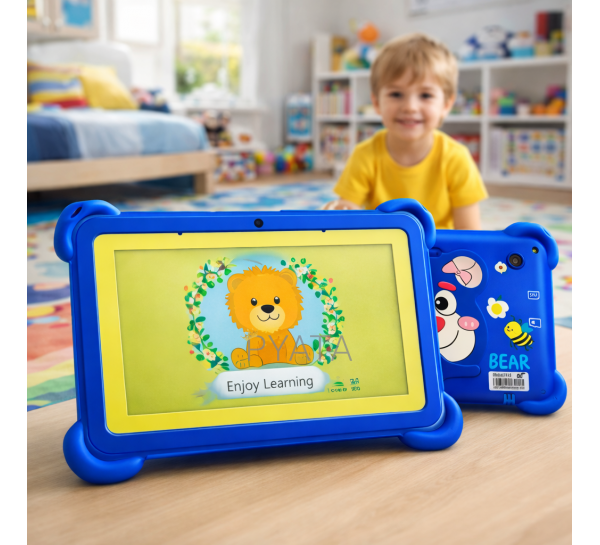 Дитячий планшет Smart Cool Kids C12 для дітей 8 ГБ ОЗП / 256 ГБ ПЗП Android дисплей 7 дюймів Синій (509/4262)