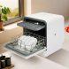 Посудомийна машина з резервуаром 6 л, настільна, 1100W, 4 режими миття, сушіння гарячим повітрям (509/4674)