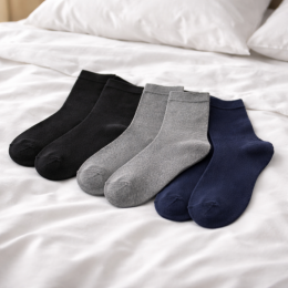 Шкарпетки чоловічі демісезонні (41-45) текстиль 12 шт випадкові кольори