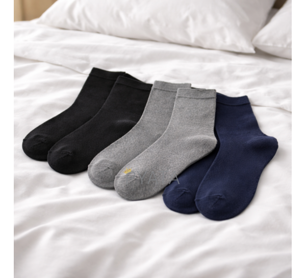 Шкарпетки чоловічі демісезонні (41-45) текстиль 12 шт випадкові кольори