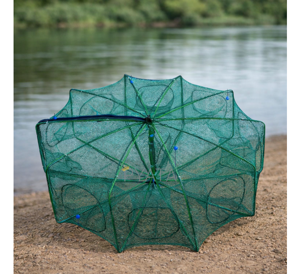 Розкладна раколовка сітка Книжка 10 входів 80х27 см