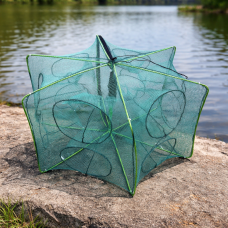 Розкладна раколовка сітка Книжка 12 входів 69х36 см