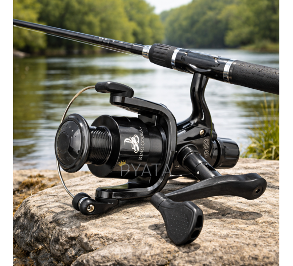 Фідерна котушка для риболовлі Cobra CB140RD 5.1:1 4 підшипники