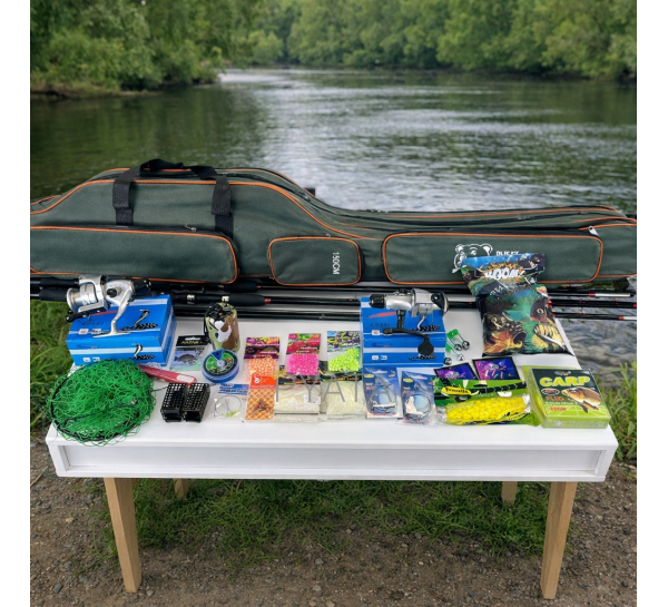 Набір для риболовлі Карповий на 30 предметів вудилище 1,8 м №3