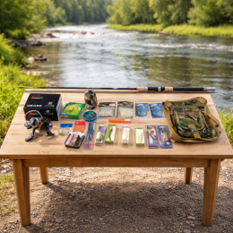 Набір для риболовлі "На хижака" 20 предметів + сумка в подарунок, вудилише 2,7 м №4