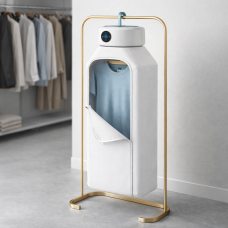 Сушилка для одежды электрическая вертикальная 600Вт с чехлом и таймером, портативная сушилка до 10 кг (Х05/4709)