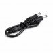 Кабель живлення DC 5.5×2.5 мм Male-Male для роутера, модема, камер відеоспостереження, мідний 2А чорний (AX)