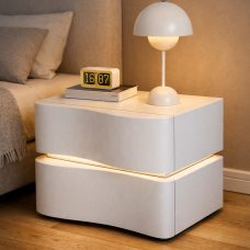 Прикроватная тумба MBXFO1 белая с LED подсветкой, экокожа 50×43×42 см (Х59/17583) Прикроватная тумба MBXFO1 белая с LED подсветкой, экокожа 50×43×42 см (Х59/17583)