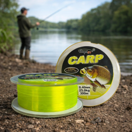 Леска для рыбака boyaBY Carp 300м, 25кг, 0,40мм Fluoline