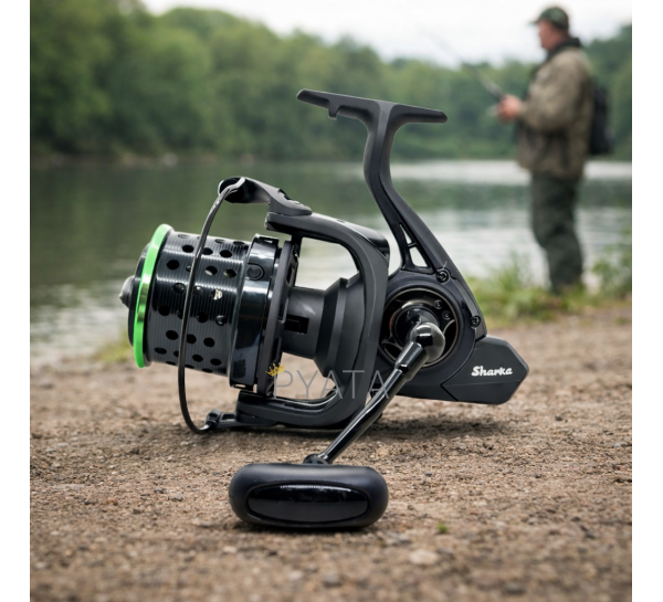 Карпова котушка байтраннером Shark Surf 9000FD 4.7:1 BB9+1 (SHRK/1502)
