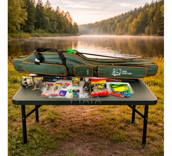 Набір для риболовлі (вудилище+котушка+чохол+снасті і т.д.) Karp Hercules 16в1 (3,9 м) №7