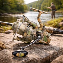 Карпова котушка MIFINE 64007-5 5000B 5+1BB з волосінню в комплекті + шпуля