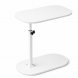 Журнальный столик трансформер регулируемый по высоте, приставной С-образный, Белый(626/VEN-1397-С45/2)