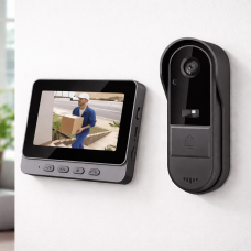 Бездротовий відеодомофон Wi-fi/Bluetooth з камерою і екраном Smart Home 4,3" (ARSH)