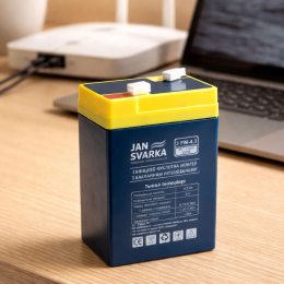 Акумулятор JANSVARKA 6V 4.5Ah AGM гелевий герметичний свинцево-кислотний для ДБЖ сигналізації 6 В 4,5 Ач (JS/2131)