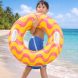 Надувне коло Intex 59256 Хвилі 91 см з ручками вініл 0.25 мм до 80 кг для басейну моря, Помаранчевий (AT) Надувне коло Intex 59256 Хвилі 91 см з ручками вініл 0.25 мм до 80 кг для басейну моря, Помаранчевий (AT)