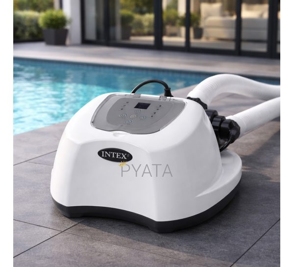 Хлоргенератор озонатор Intex 26666 2в1 Saltwater System 11 г/ч хлора 150 мг/ч озона для бассейна 20–50 м³ (AT)
