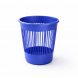 Кошик для паперу Алеана 12 л офісний пластиковий контейнер для сміття компактний, Синій (DRK)