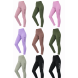 Набір жіночих базових спортивних тягнучих лосин 3 одиниці (випадкова модель) розмір 44