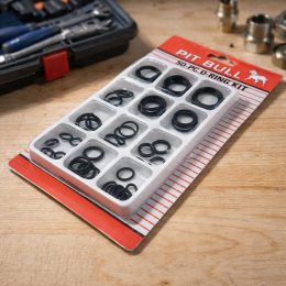 Набір ущільнювальних кілець PIT BULL 50 шт O-Ring гумові прокладки для авто, сантехніки, ремонту (YAB)