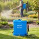 Обприскувач акумуляторний Sprayer 12л 10Ah 6 бар телескопічна штанга 3 форсунки ранцевий (YAB)