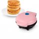 Міні вафельниця електрична Waffle Maker XL-287 рожева антипригарна компактна 350 Вт для дому (X05/2422)