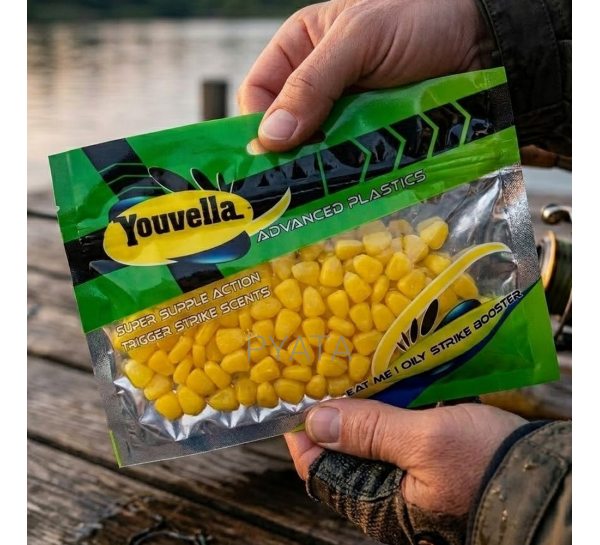 Силиконовая приманка Youvella Кукуруза 41 г мягкая наживка для фидера рыбалки